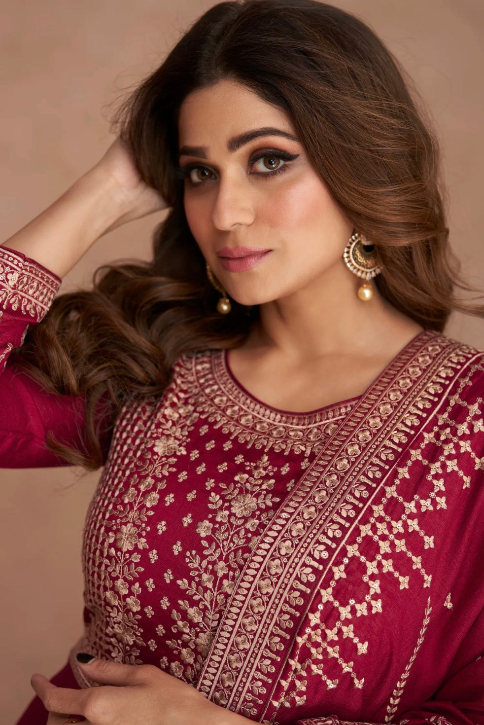 Rani Anarkali Suit