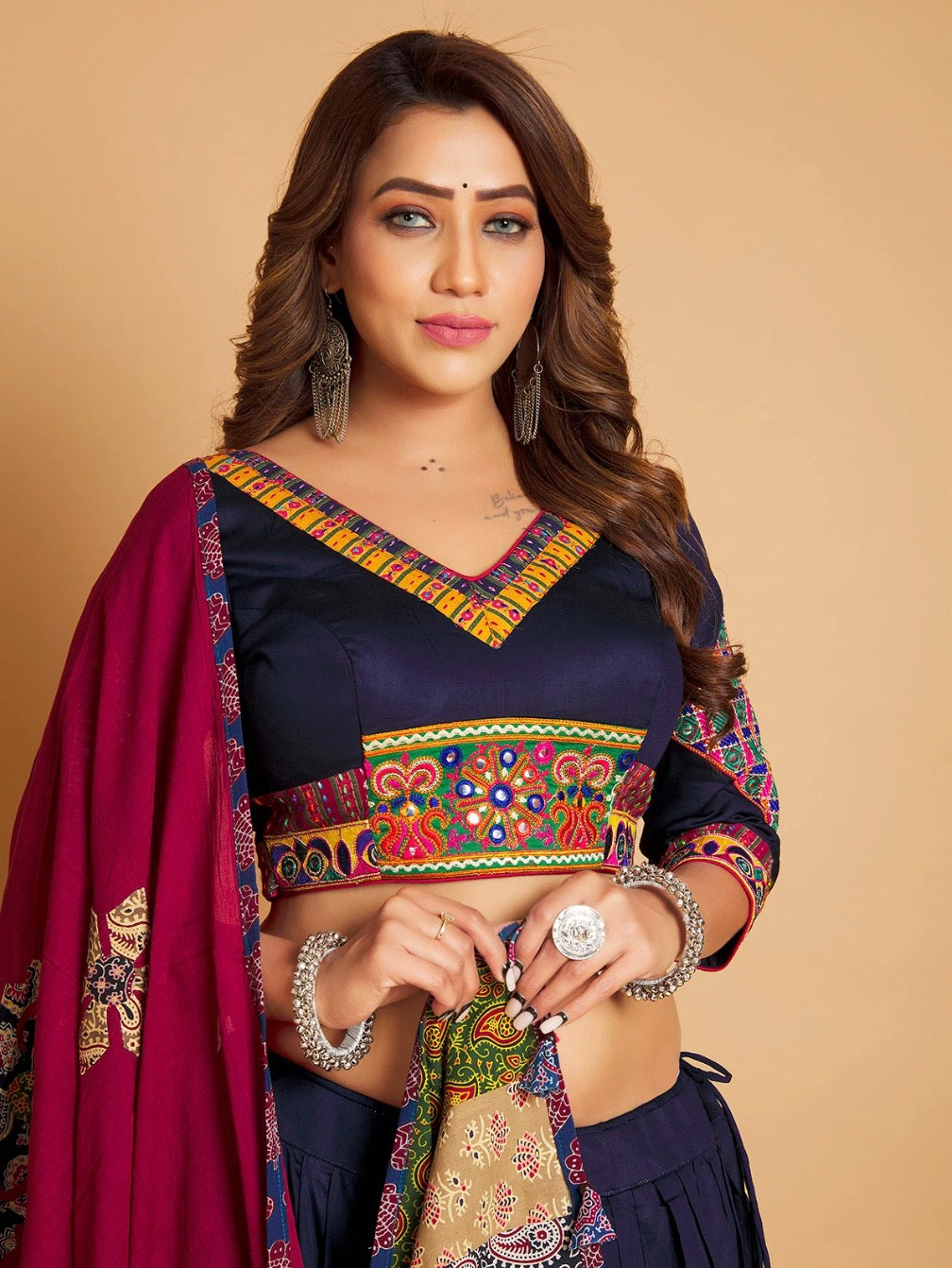 Navy Blue Chaniya Choli
