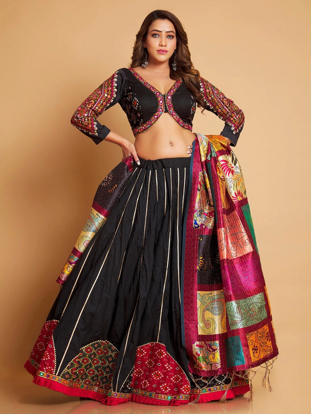 Black Chaniya Choli
