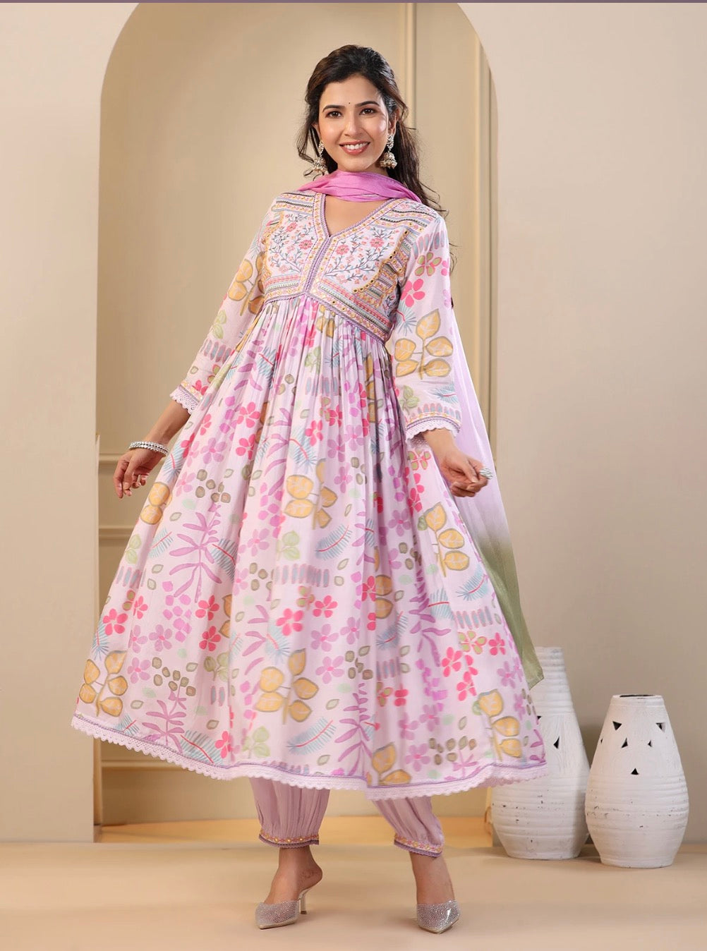 Light Purple Salwar Suit