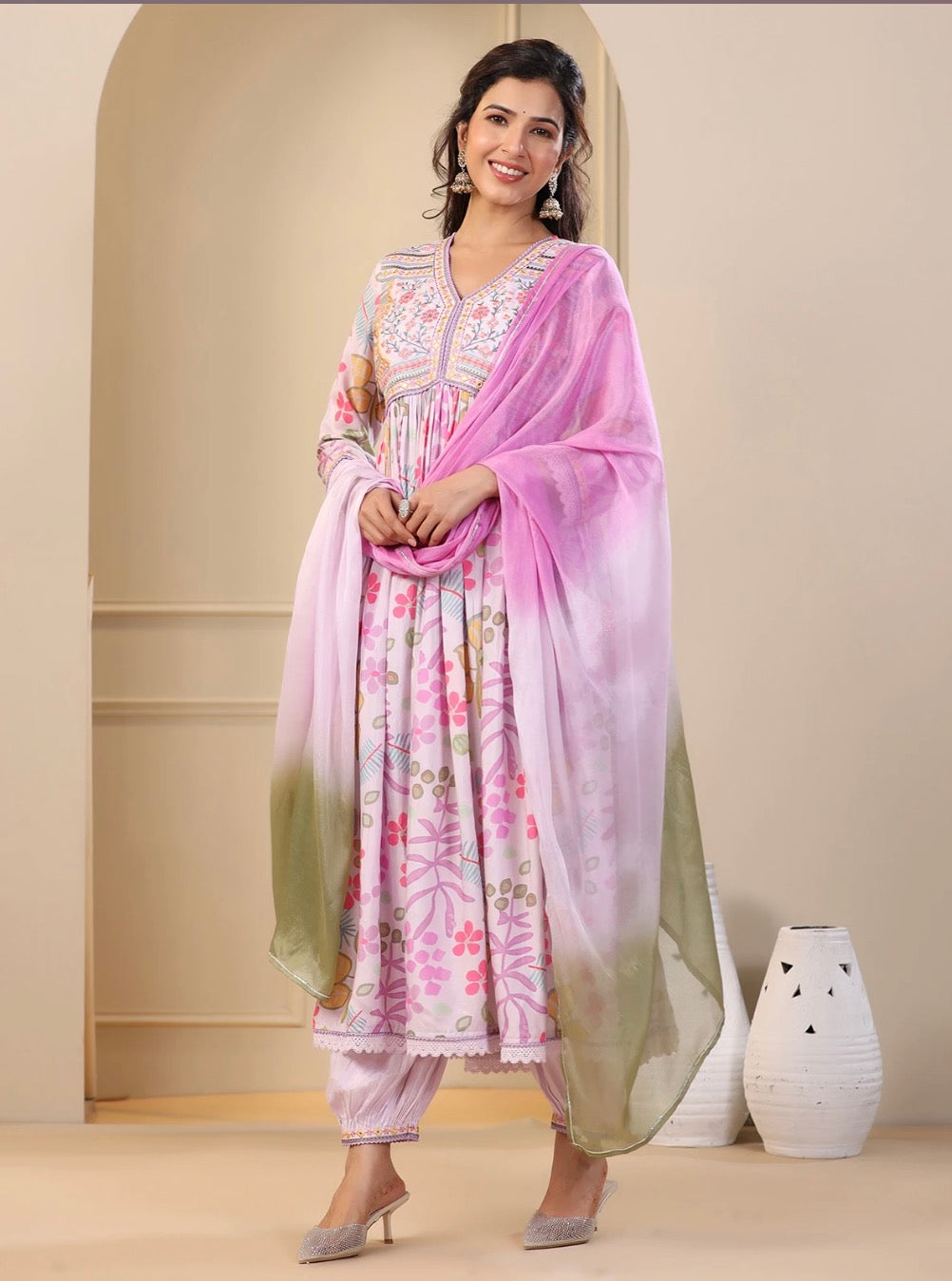 Light Purple Salwar Suit