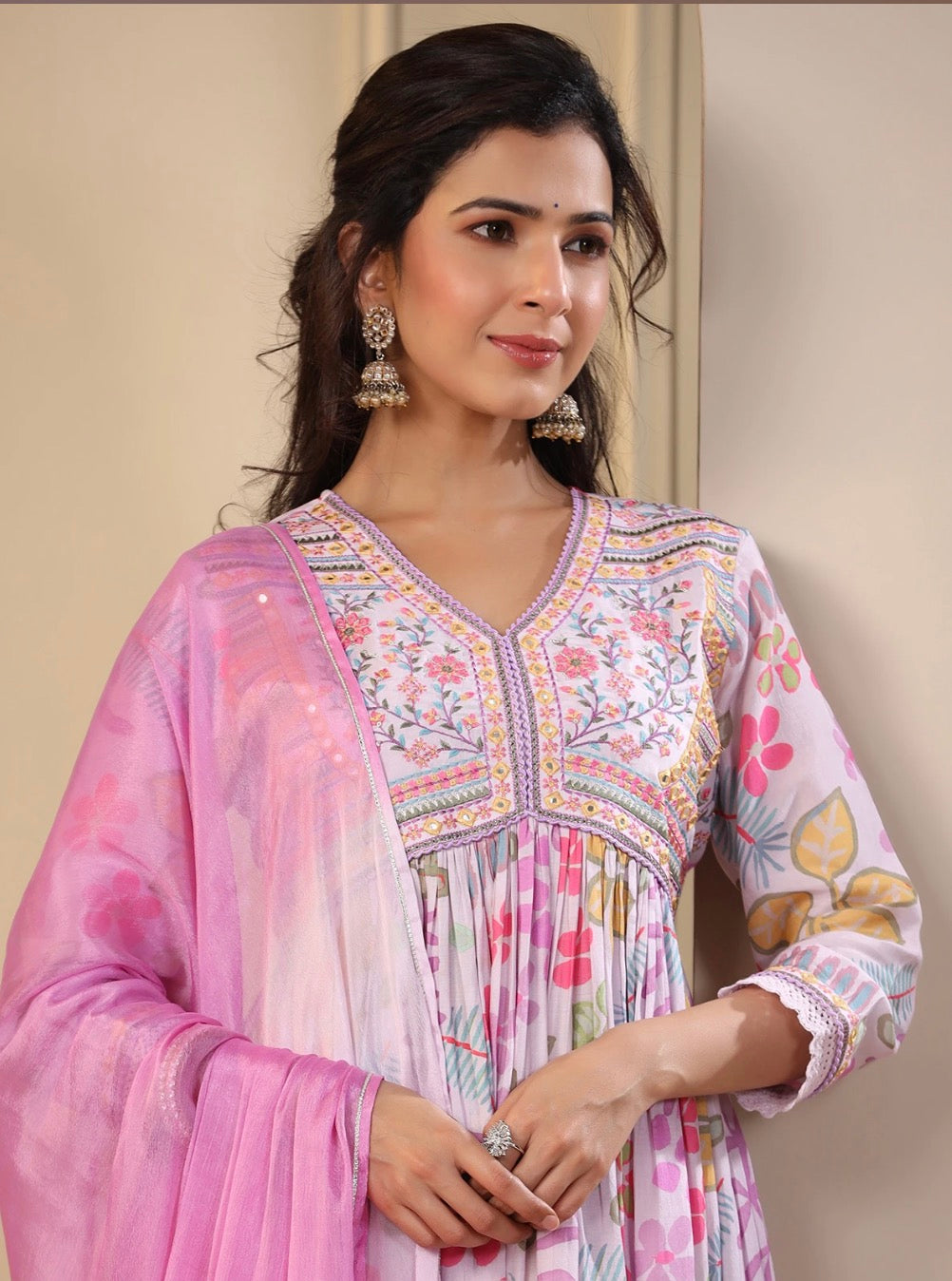 Light Purple Salwar Suit
