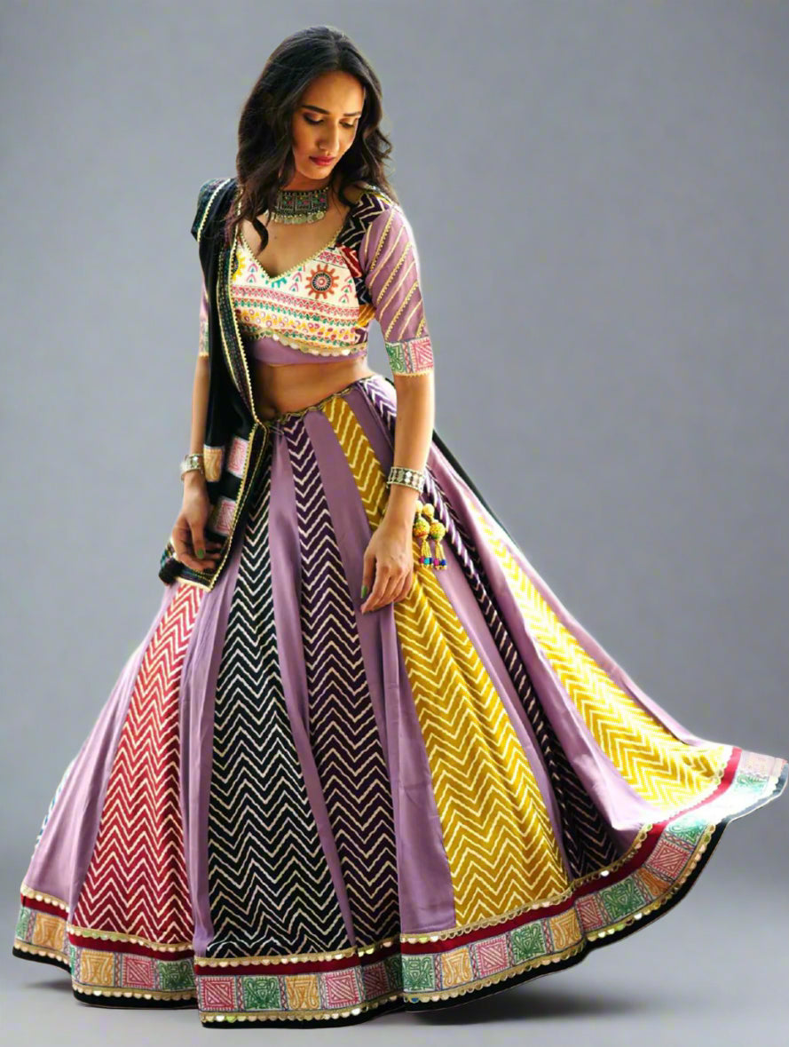 Light Purple Chaniya Choli