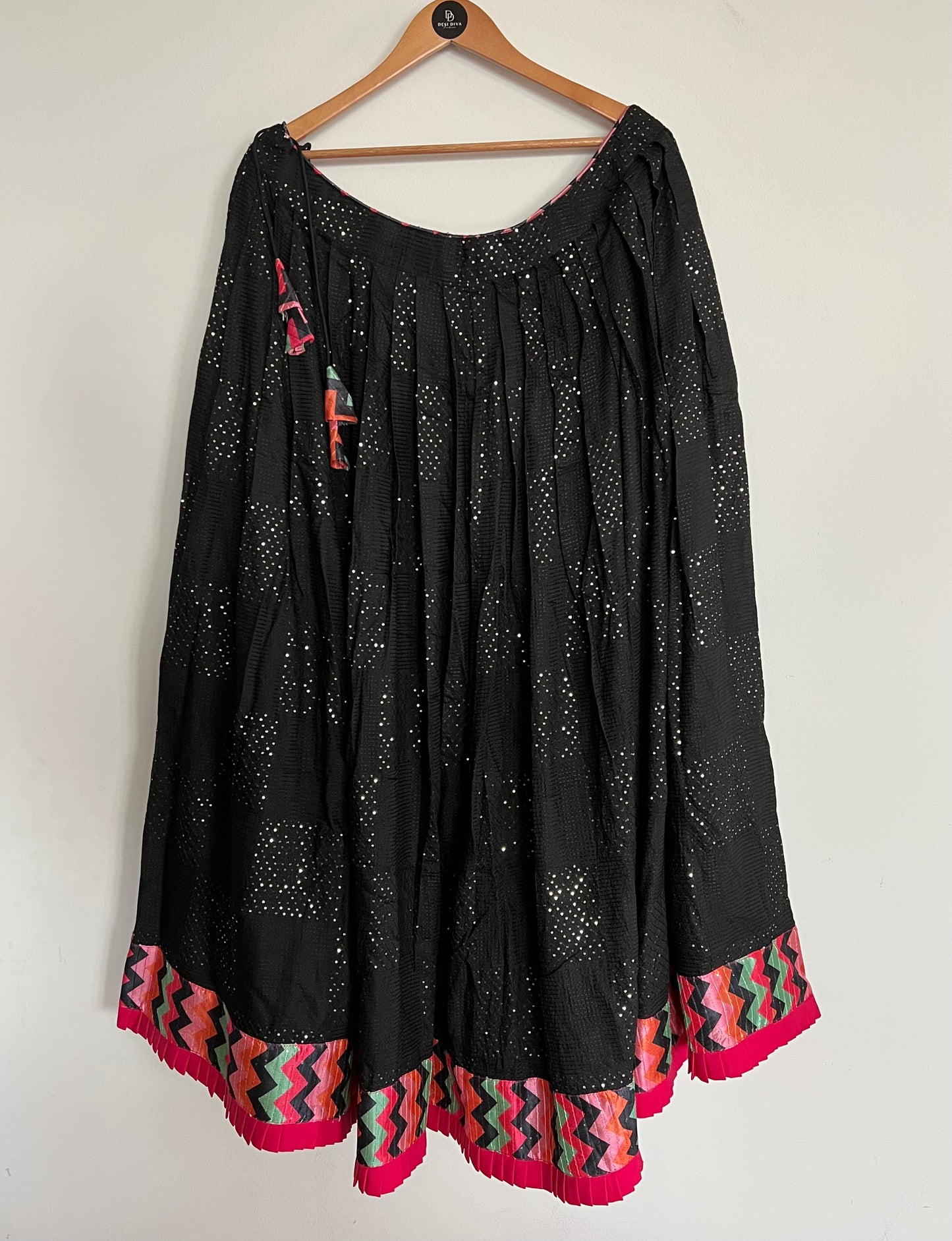 Black and Multi Color Chaniya Choli