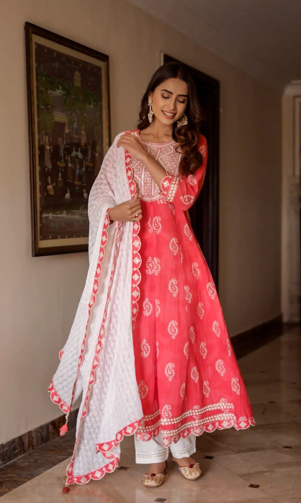 Dark Pink Salwar Suit