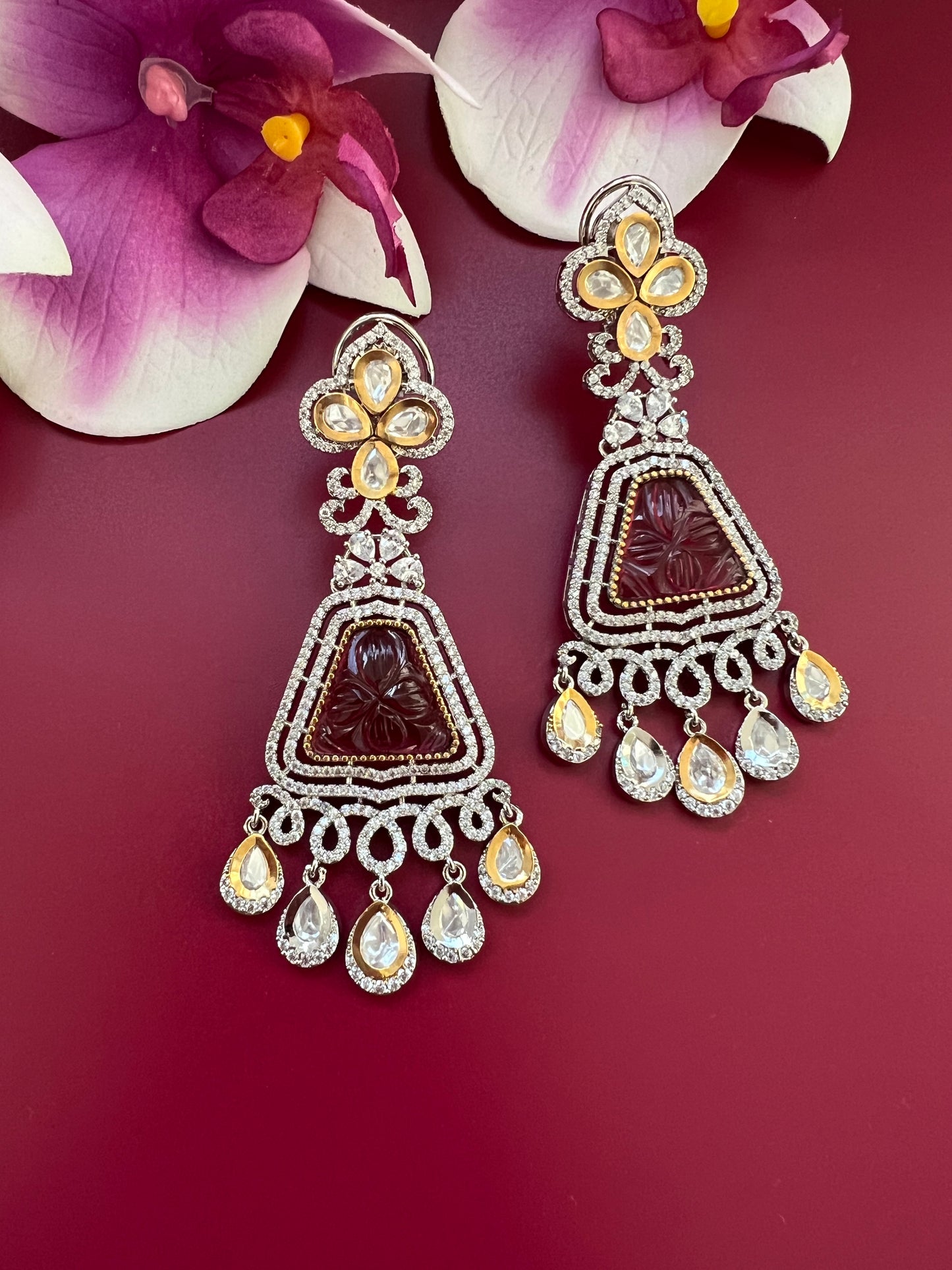 American Diamond Earrings
