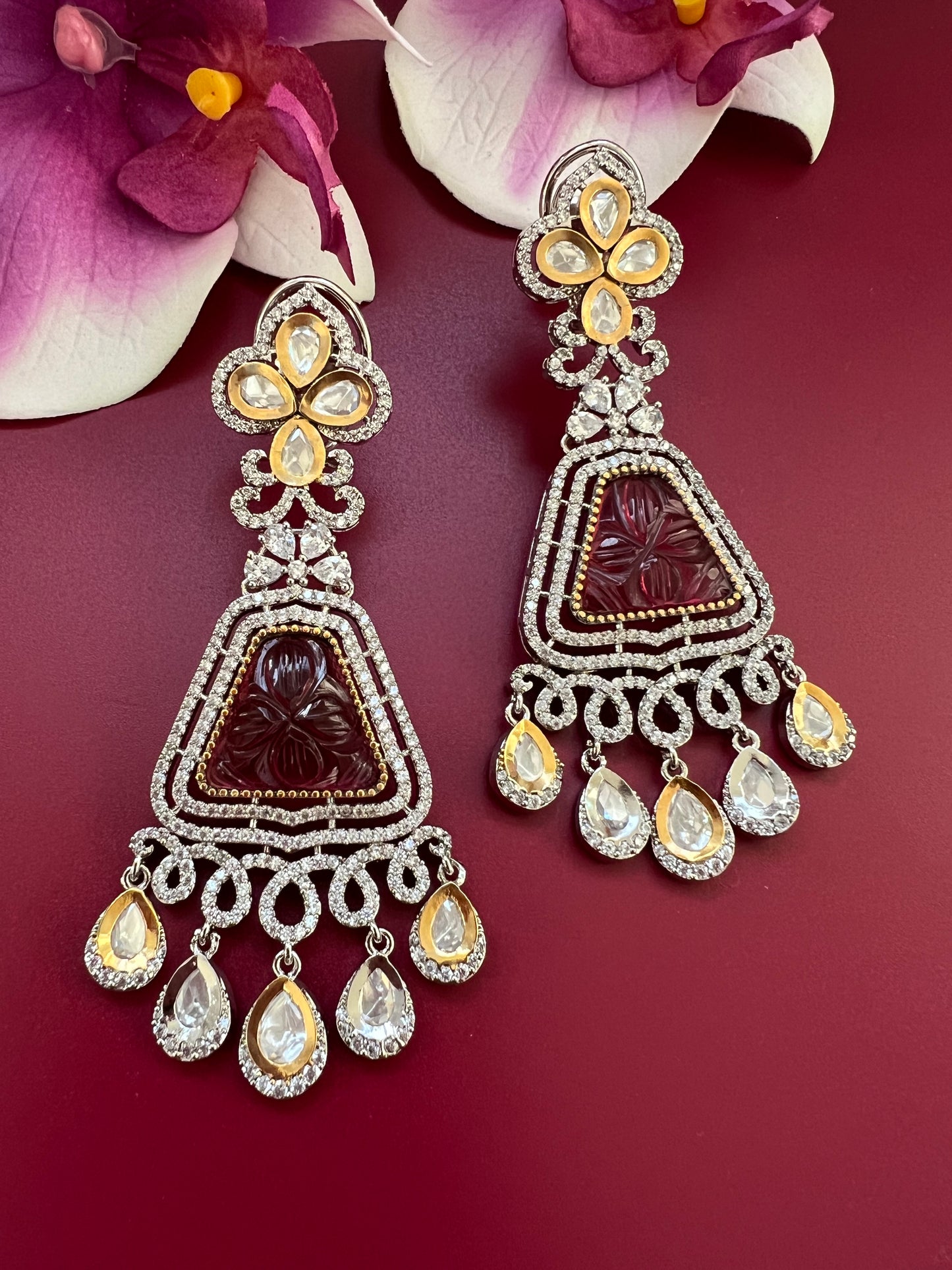 American Diamond Earrings