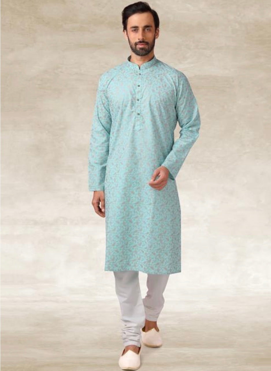 Sea Green Kurta Pajama