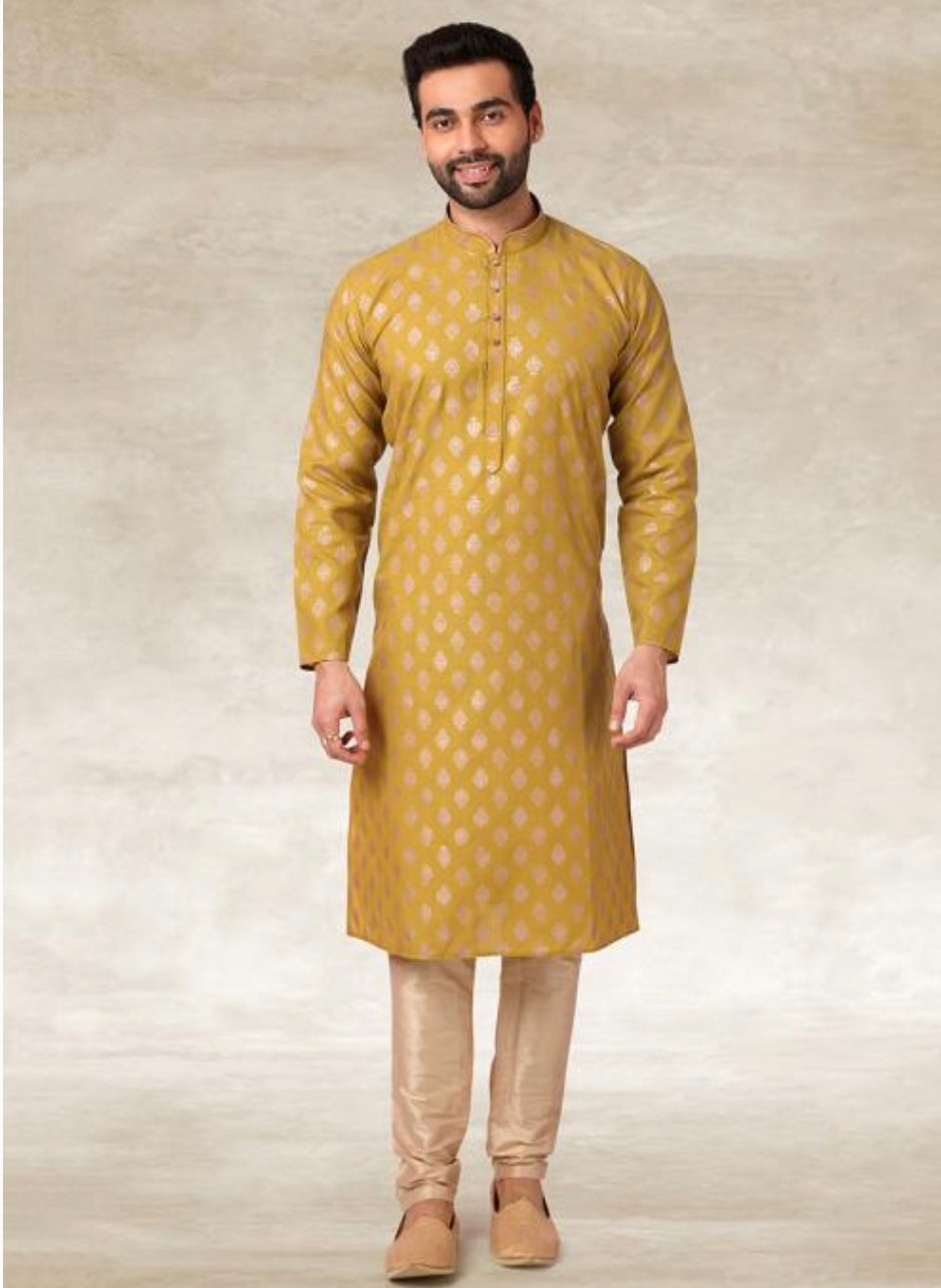 Mustard Kurta Pajama