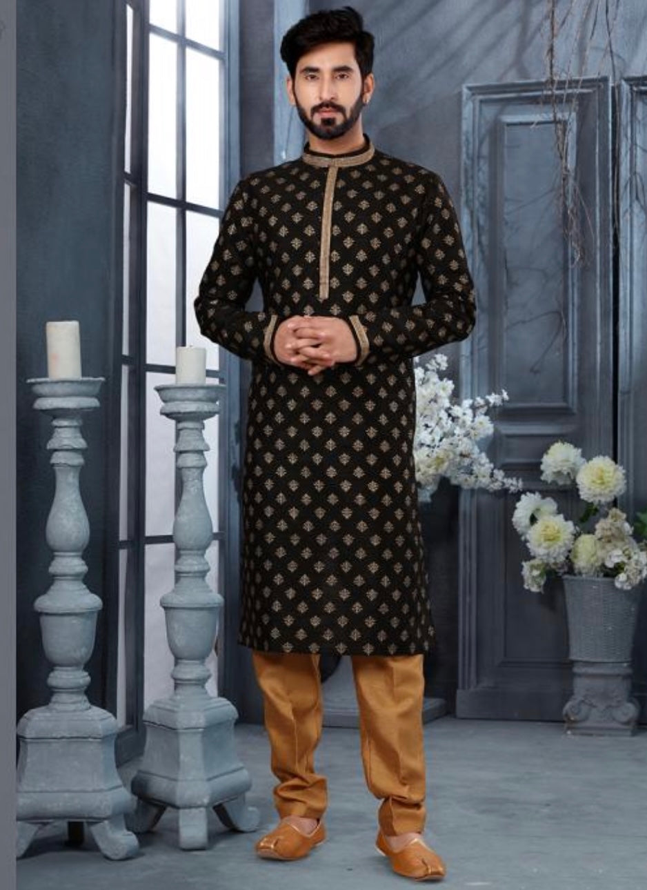Black Kurta Pajama