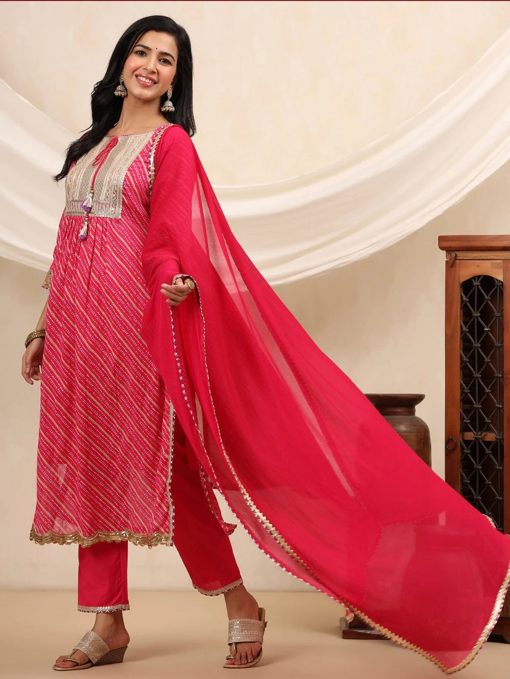 Dark Pink Salwar Suit