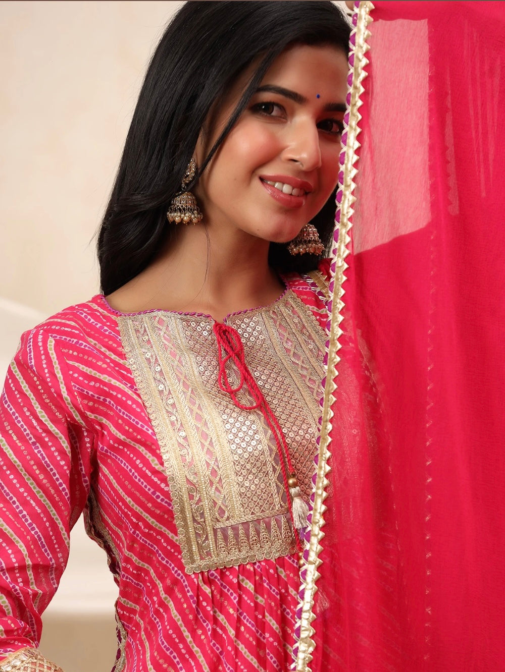 Dark Pink Salwar Suit