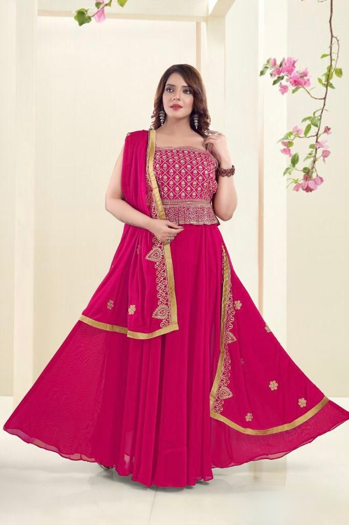 Rani Anarkali Suit