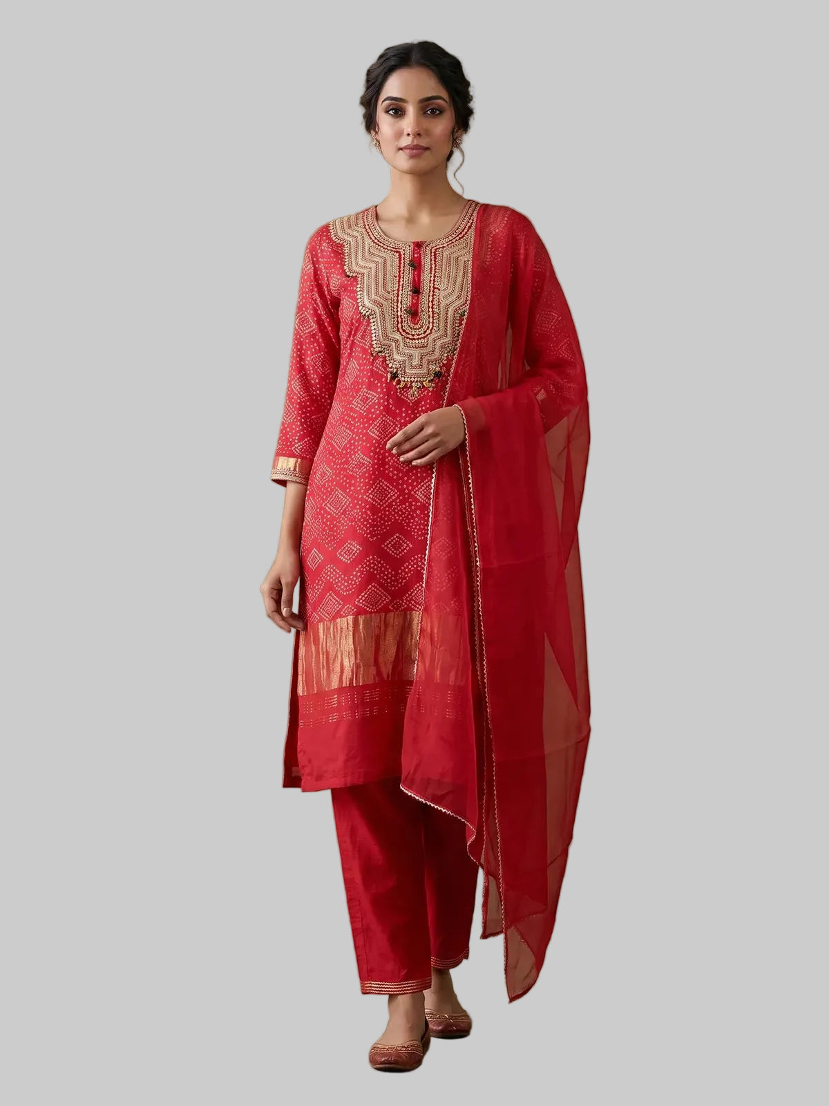 Red Salwar Suit