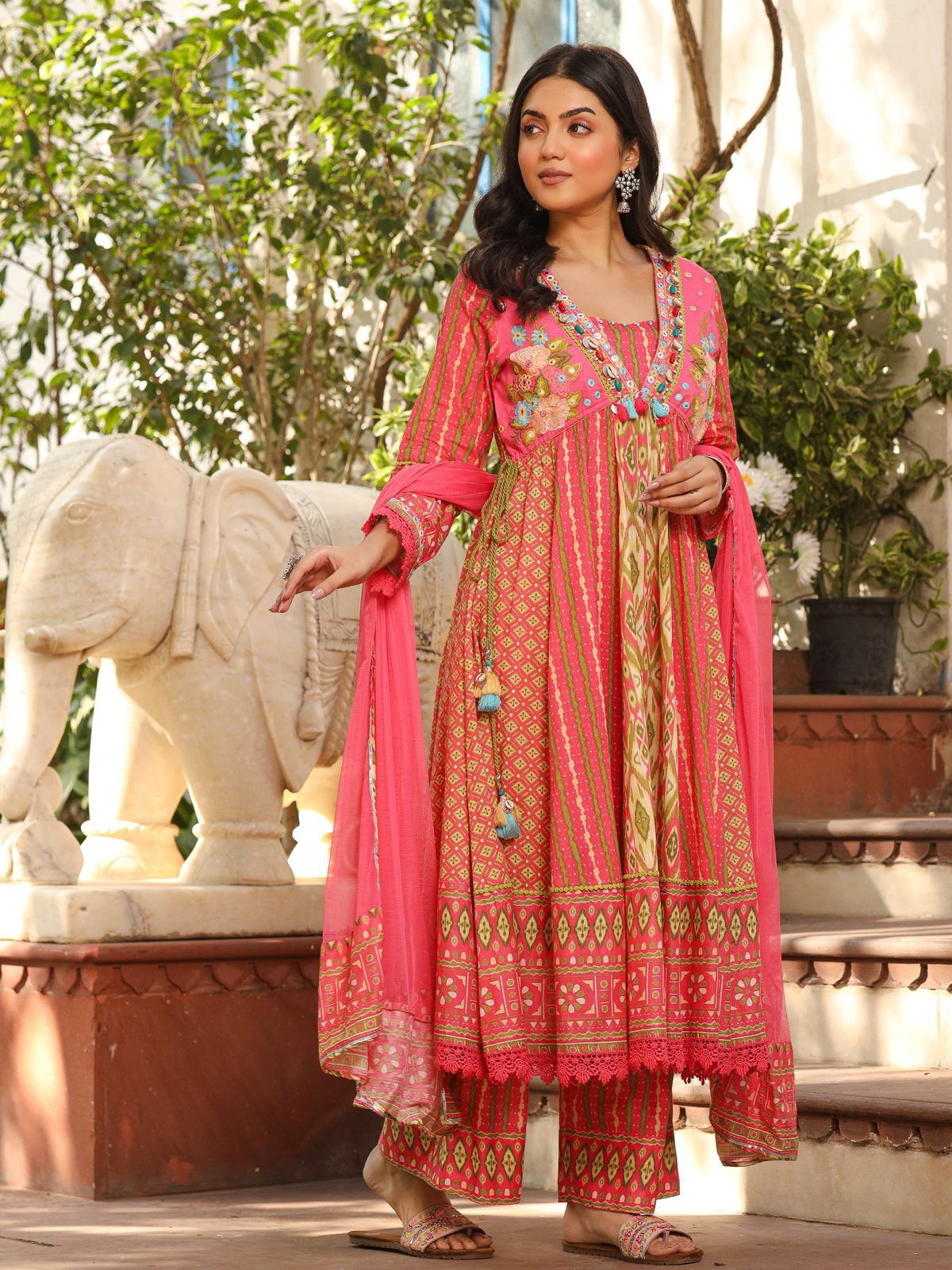 Orange Salwar Suit