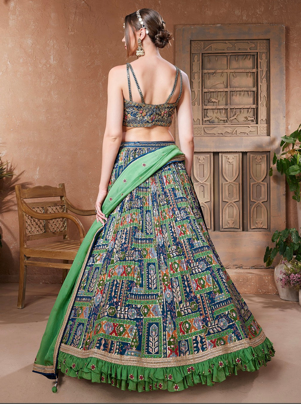 Finest Way to Drape a Party Wear Lehenga to Appear Like a Diva – Miss  Fashion Smoke Blog