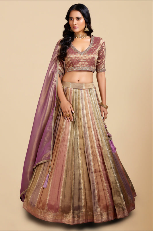 Multi Color Party Wear Lehenga Choli