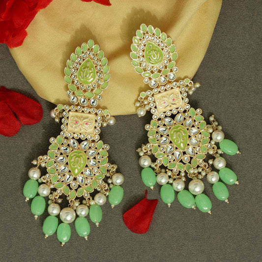 Kudan Meenakari Earrings