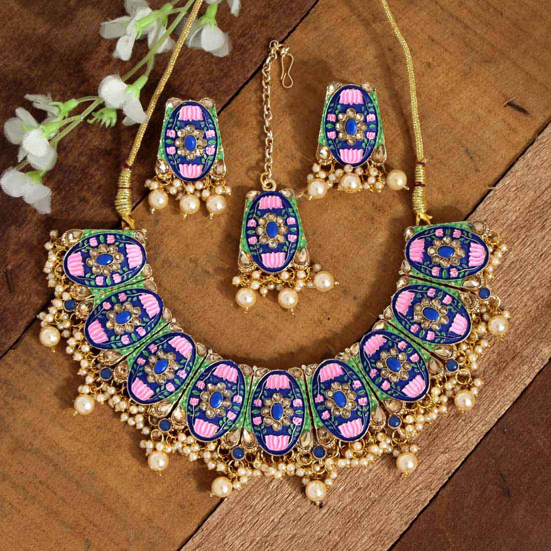 Meenakari Necklace